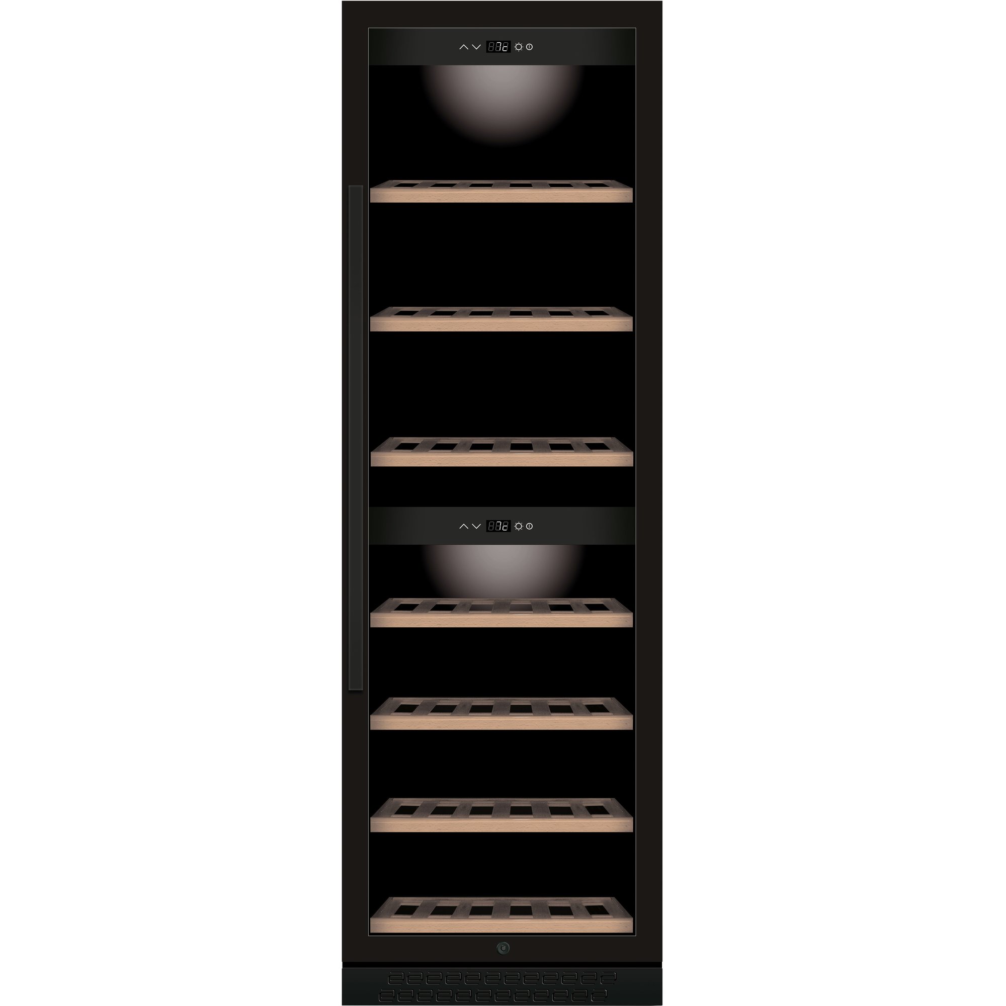 Winechef Pro Vinkøleskab  180 Flasker  Sort