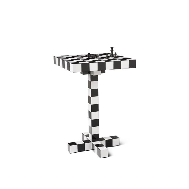 Moooi Chess Sidebord Sort Hvid