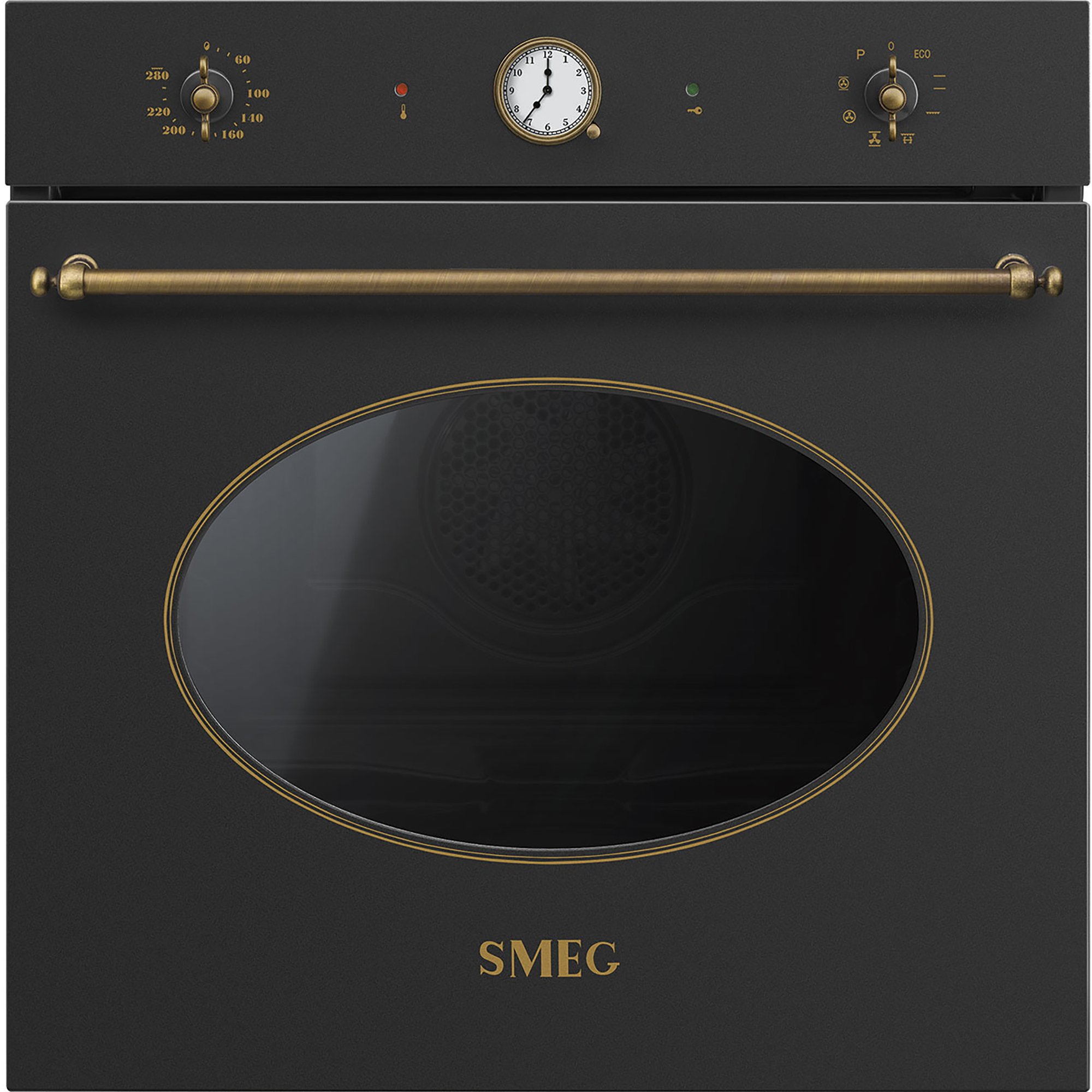 60cm Colonial Multifunktionsovn    Pyrolyse  Antracit