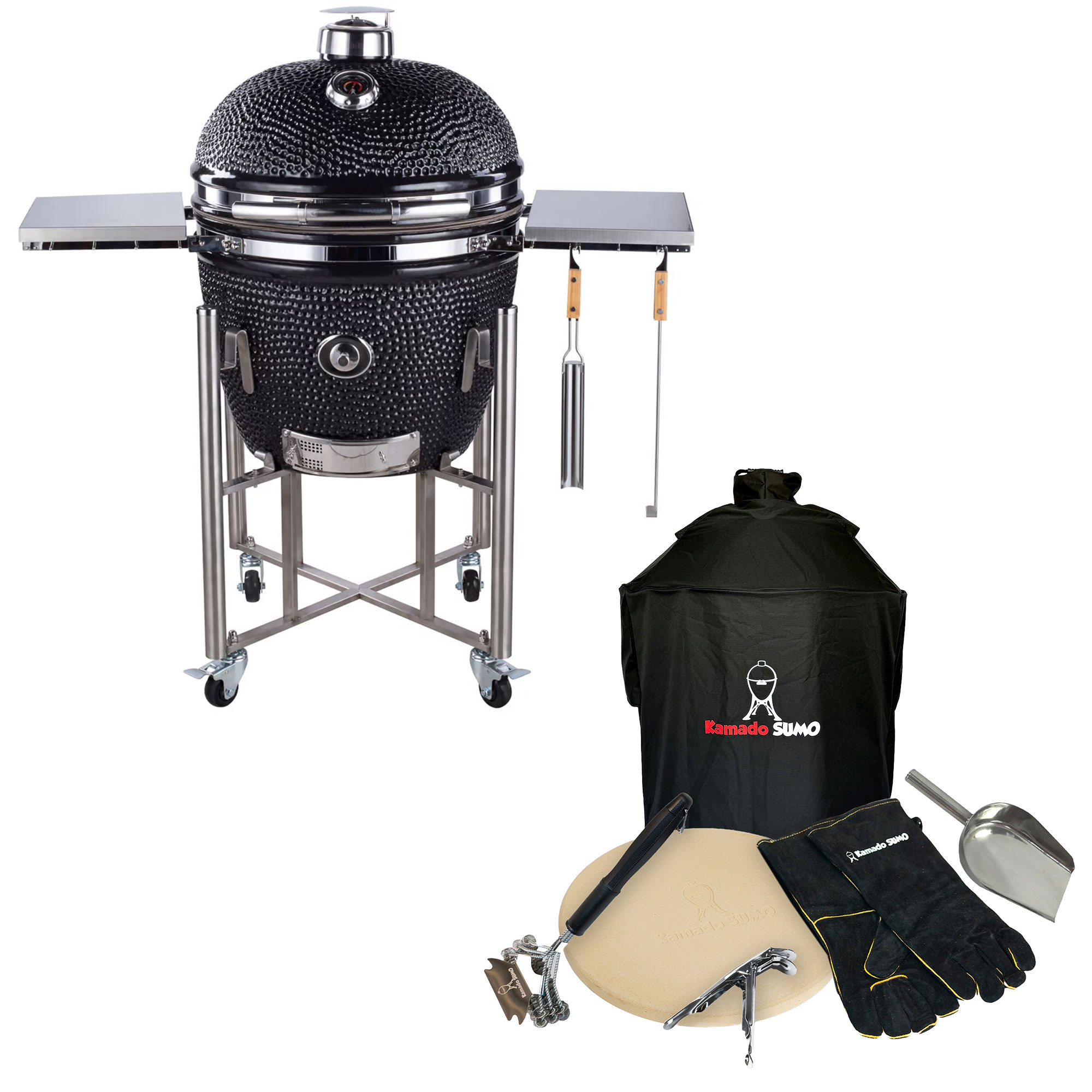 Kamado Sumo Signature Pro Kulgrill   Tilbehørspakke