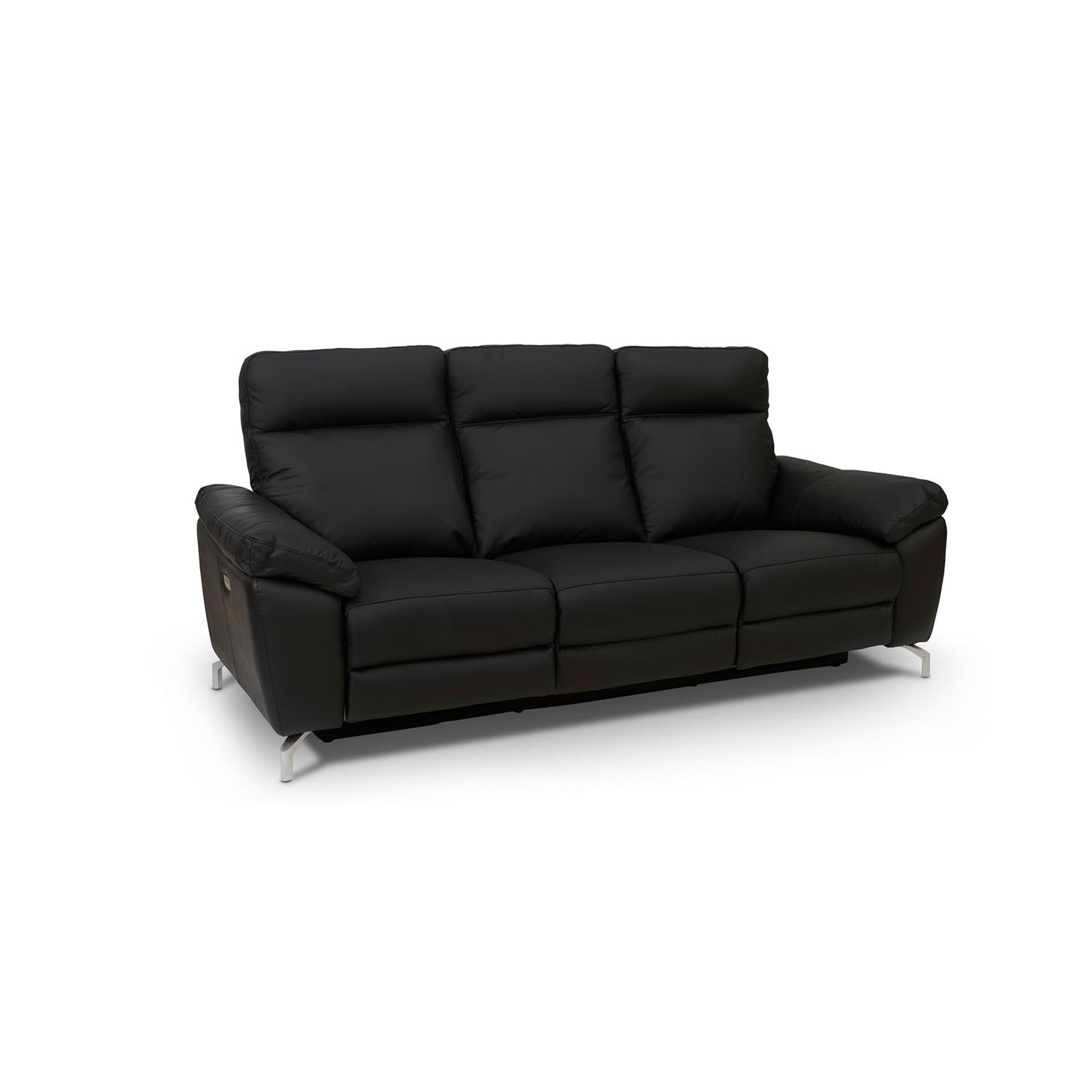 Selesta   Pers  Sofa Sort Læder