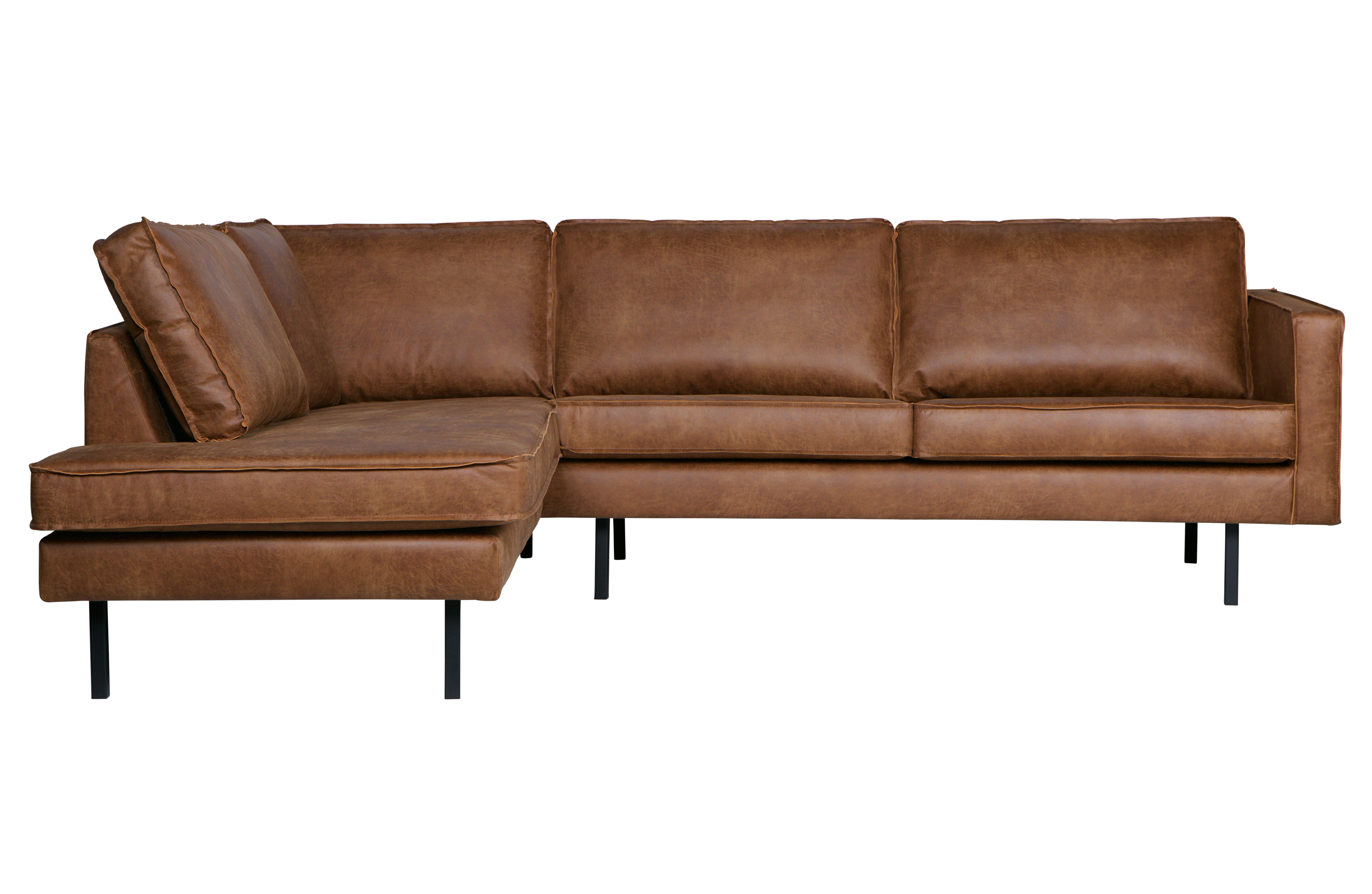 Bepurehome Rodeo Hjørnesofa  Venstre Cognac Stof