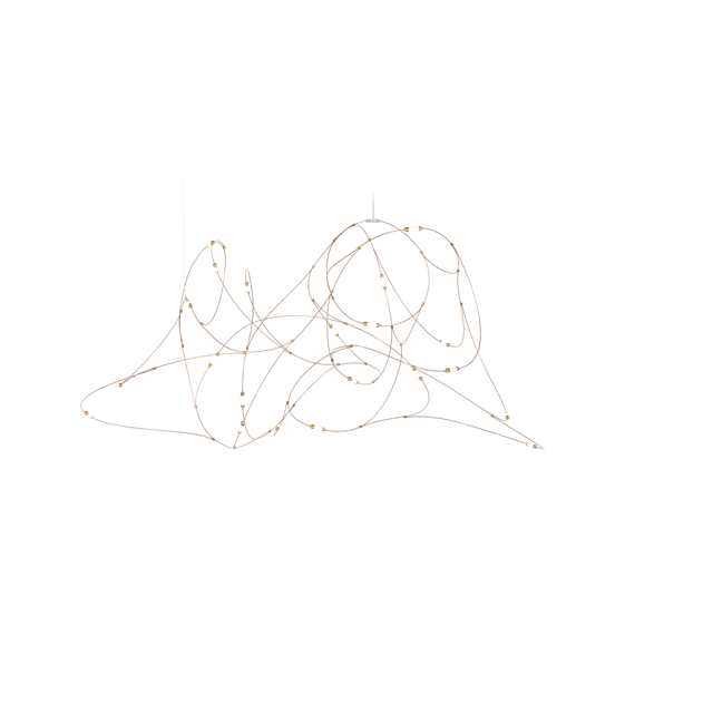 Moooi Flock   Light 21 Pendel Bronze