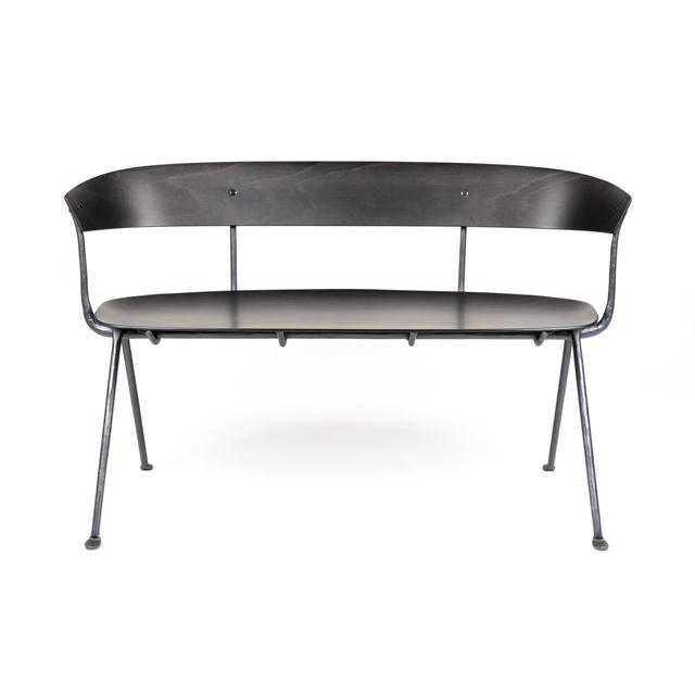 Magis Officina Duetto Bænk Anthracite Sort