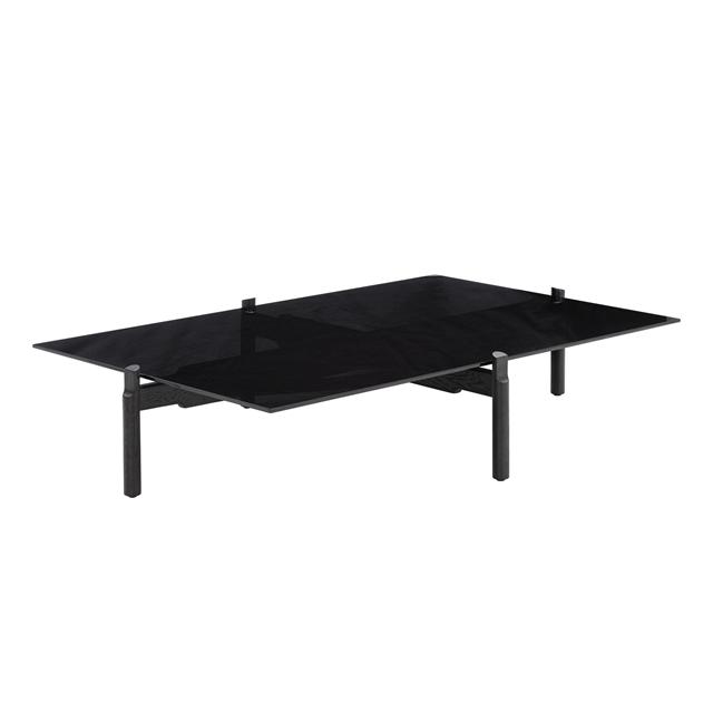 Wendelbo Notch Rectangular Sofabord Stor Sort