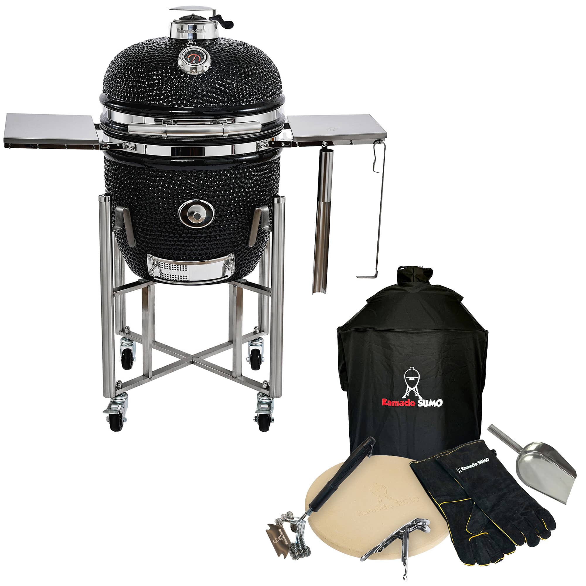 Kamado Sumo Signature Midi Kulgrill   Tilbehørspakke