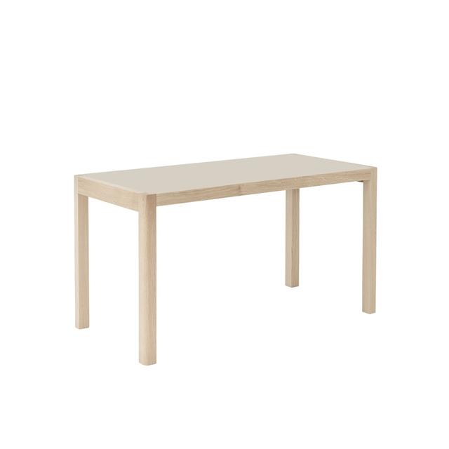 Muuto Workshop Skrivebord Varm Grå Linoleum