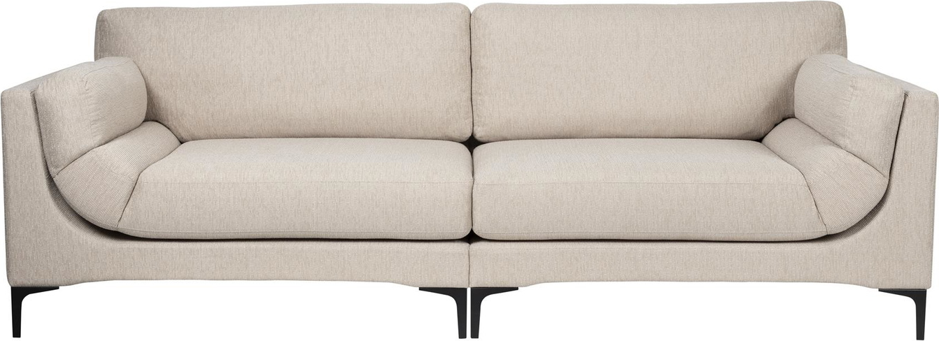 Balcony   -personers Sofa  Lysgrå  Stof   : 99    : 85    : 256