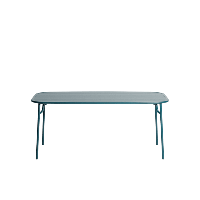 Petite Friture Week-end Rektangulært Bord 85x180 Ocean Blue