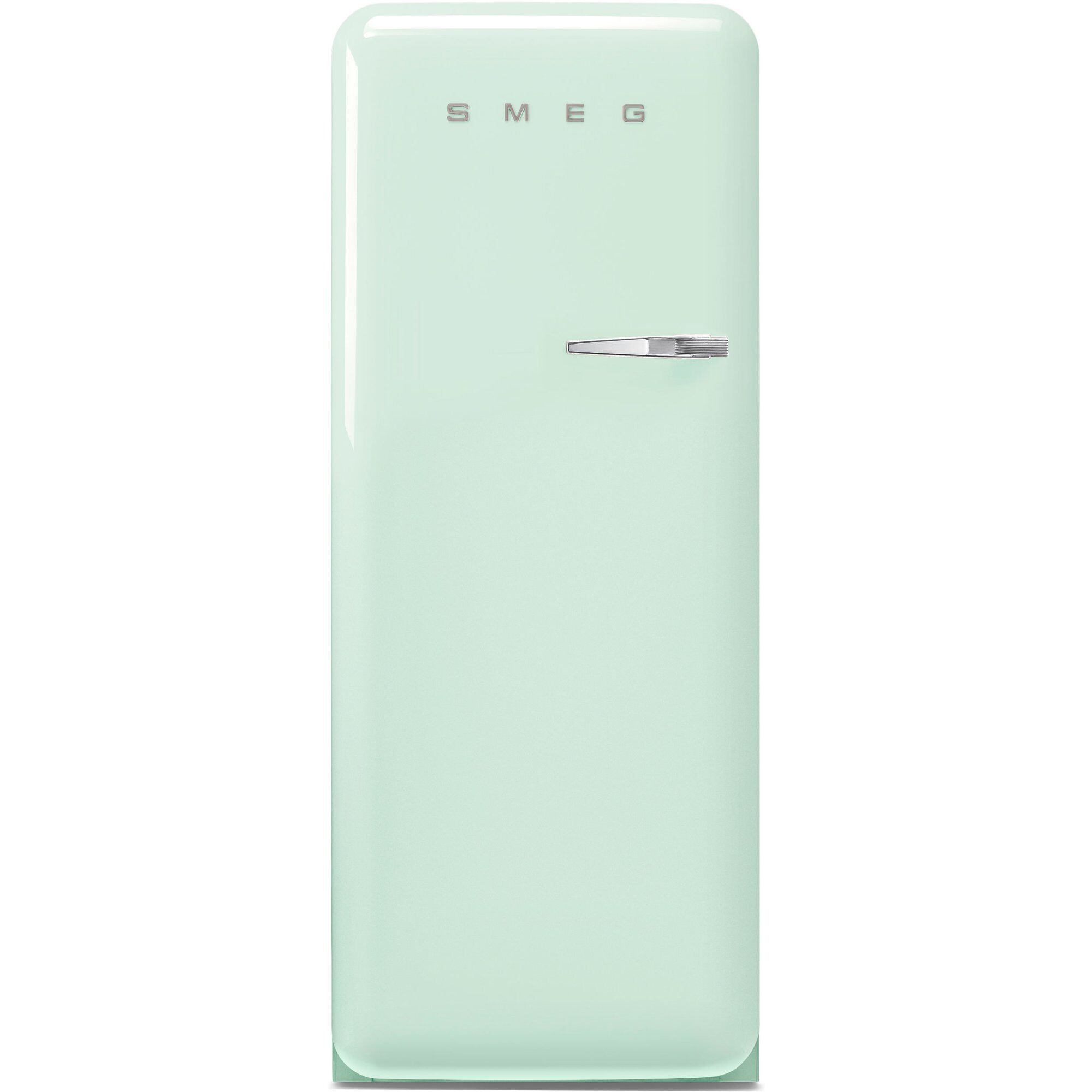 Smeg Fab28lpg6 Køleskab Med Fryser 153   Venstrehængt Pastelgrøn