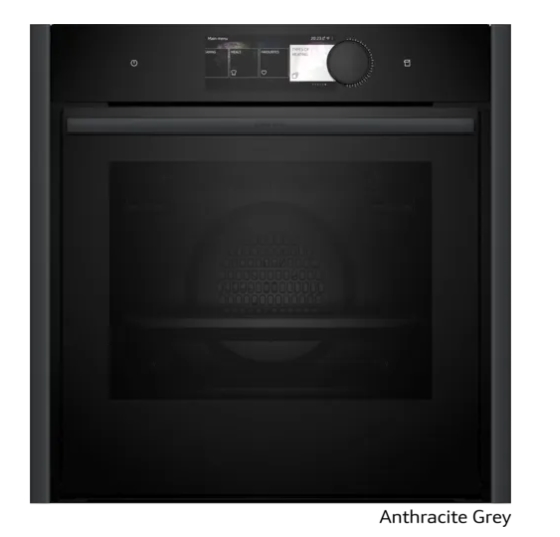 Kombi- Dampovn 60   60   Flexdesign 71l      Disp Neff N90  Anthracite Grey